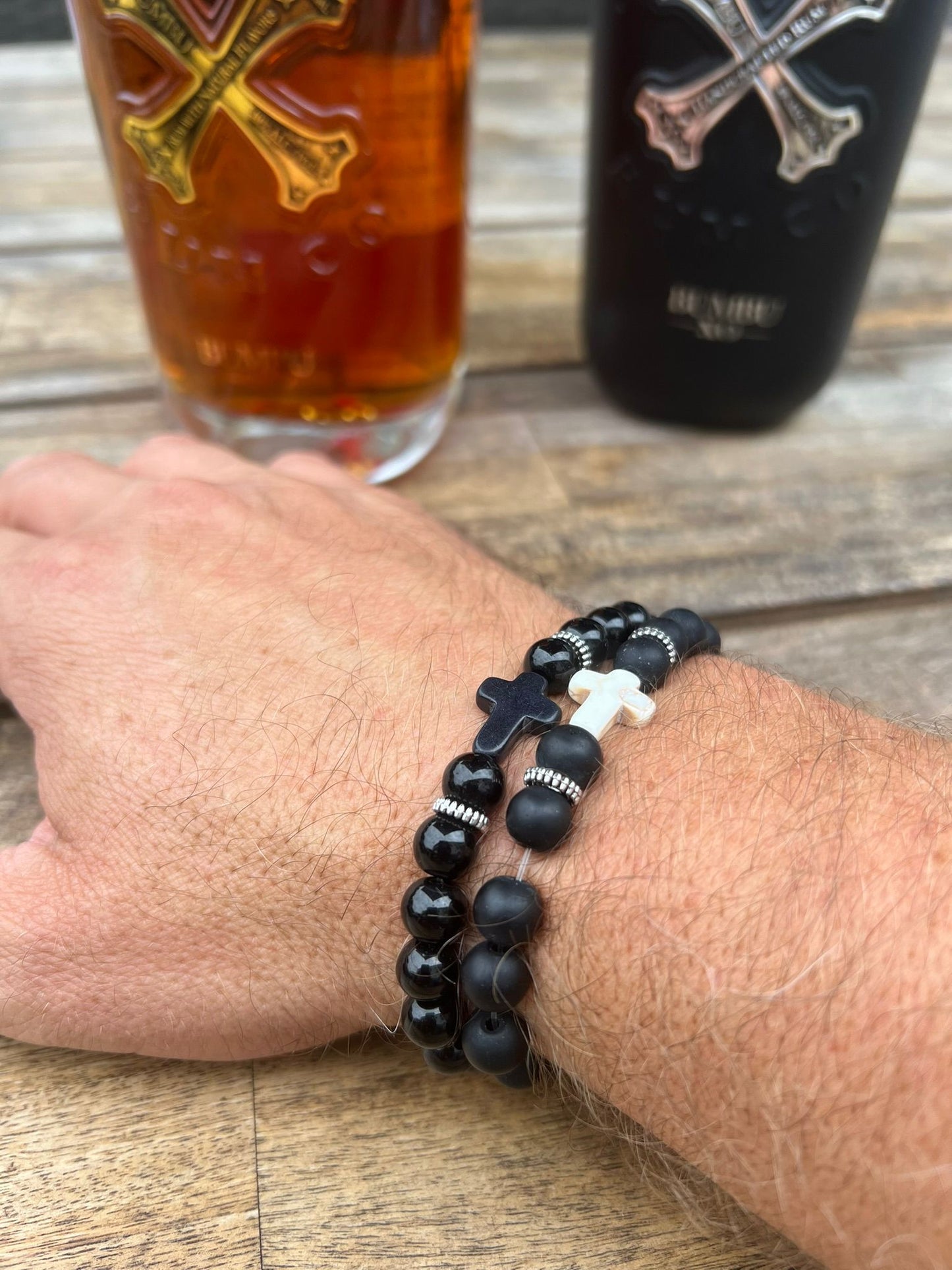 Armband - "Obsidian Grace"
