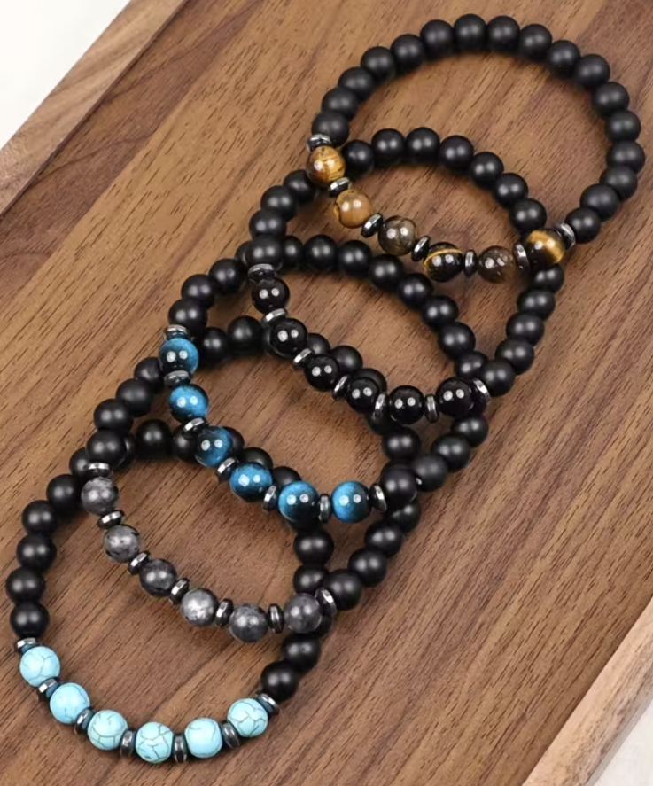 Armbänder für den Mann - 5er Armband Set