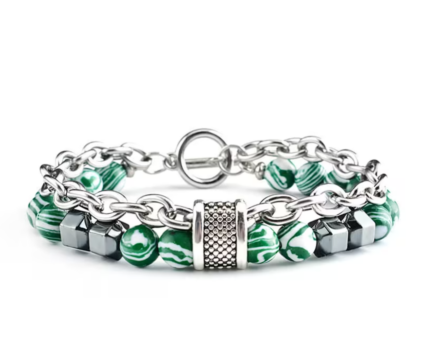 HOHENBERG Herrenarmband - Ocean Silver Armband"