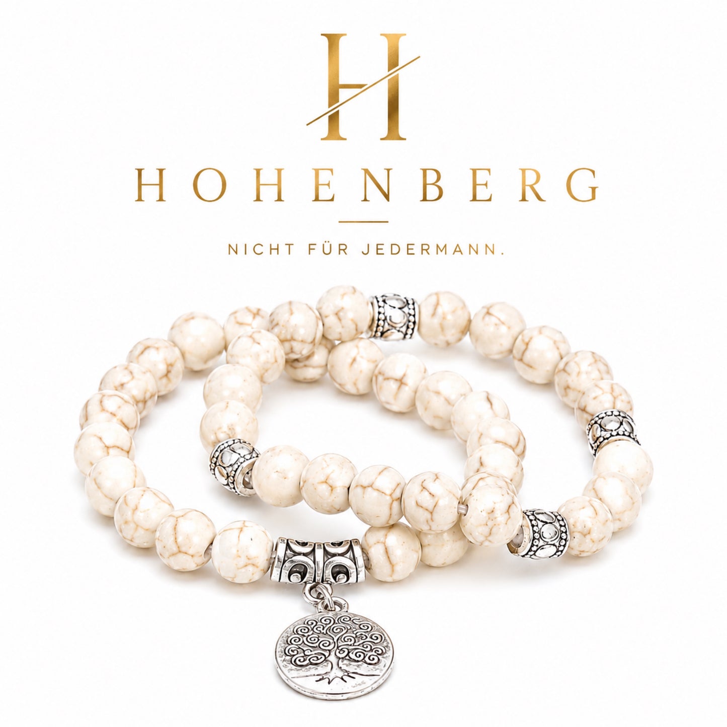 HOHENBERG Armband "White Essence"