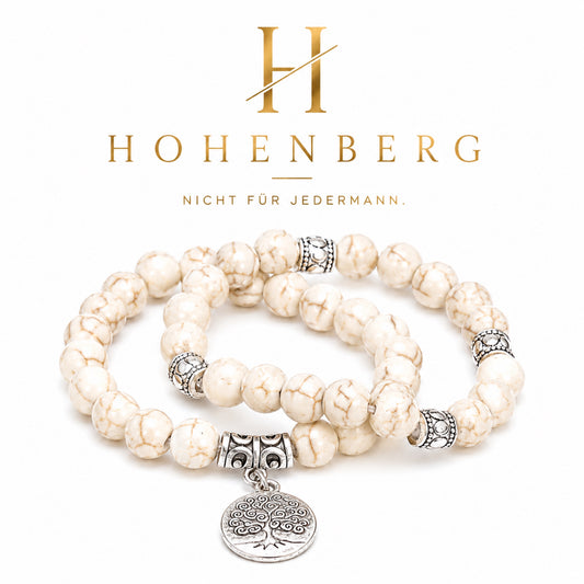 HOHENBERG Armband "White Essence"