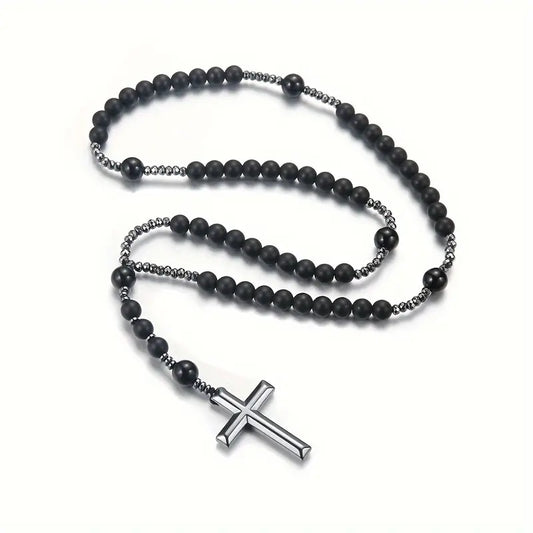 Halskette- "Black Diamond Rosary" (Luxury Edition)