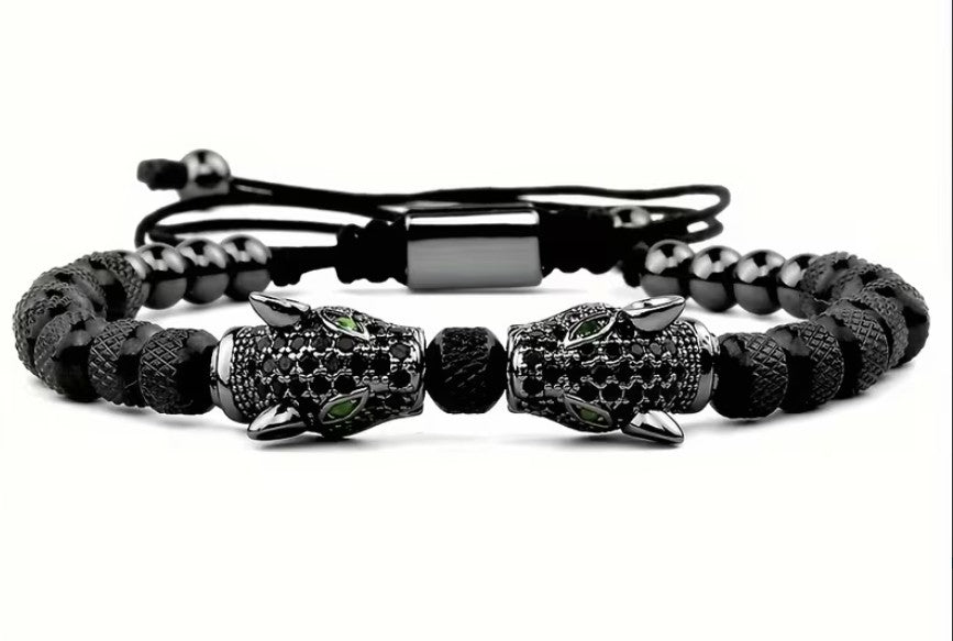 HOHENBERG - Armband "NOCTIS PANTHER" limited Edition