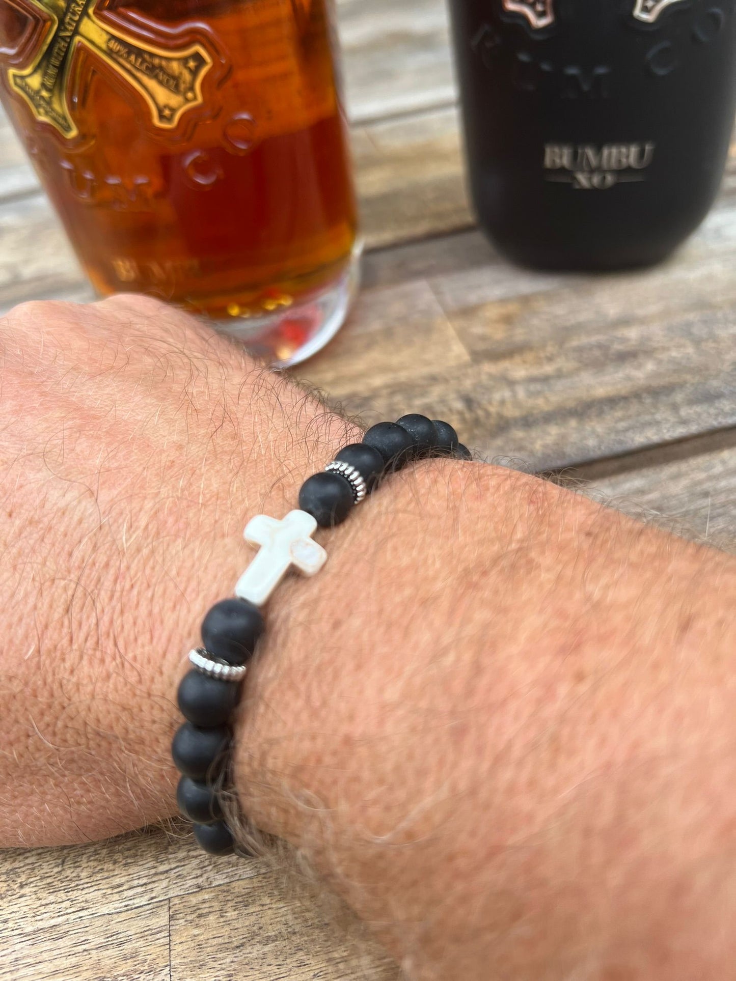 Armband - "Obsidian Grace"