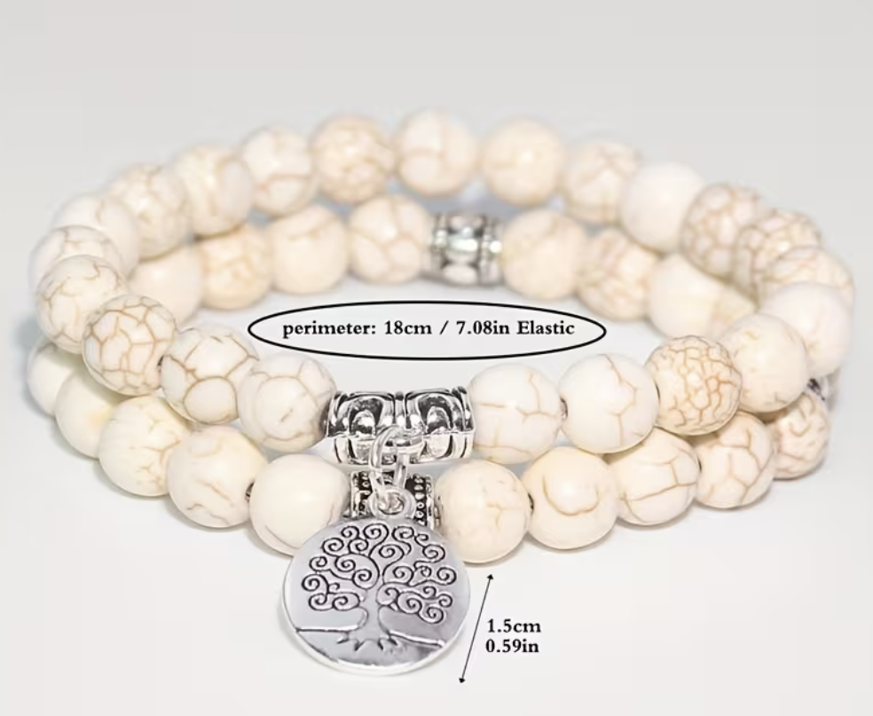Armband "White Essence"